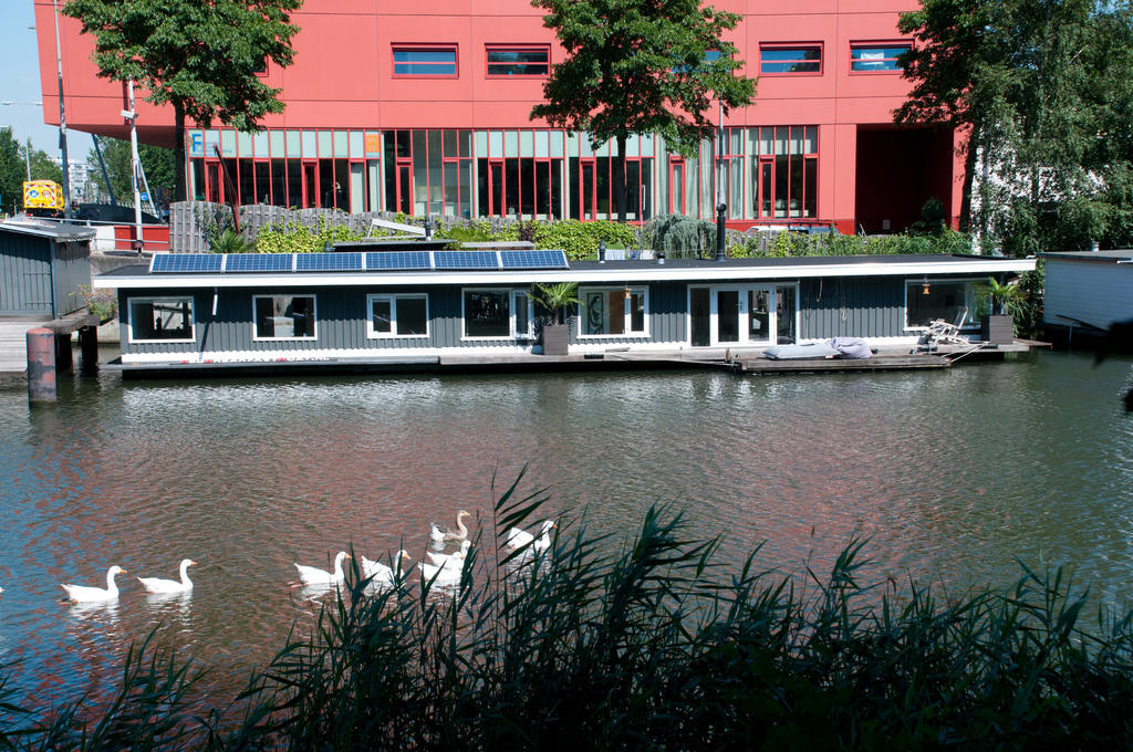 Bed Breakfast Boat Amsterdam Exterior foto